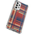 Red and Blue Plaid Galaxy A53 5G Clear Case
