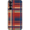 Red and Blue Plaid Galaxy A54 5G Skin