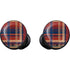 Red and Blue Plaid Galaxy Buds Skin