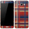Red and Blue Plaid Galaxy J7 Skin