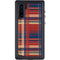 Red and Blue Plaid Galaxy Note 10 Waterproof Case