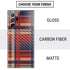 Red and Blue Plaid Galaxy Note20 Ultra 5G Skin