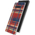 Red and Blue Plaid Galaxy S10 Plus Skin