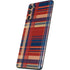 Red and Blue Plaid Galaxy S20 Fan Edition Skin
