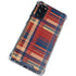 Red and Blue Plaid Galaxy S20 FE Clear Case
