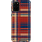 Red and Blue Plaid Galaxy S20 Plus Pro Case