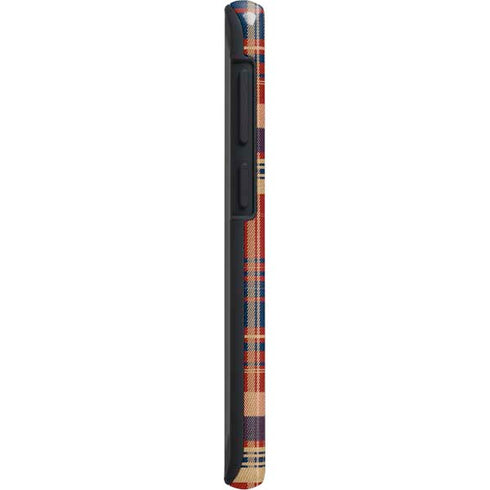 Red and Blue Plaid Galaxy S20 Plus Pro Case