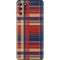 Red and Blue Plaid Galaxy S20 Plus Skin