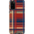Red and Blue Plaid Galaxy S20 Pro Case