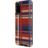 Red and Blue Plaid Galaxy S20 Pro Case