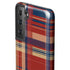 Red and Blue Plaid Galaxy S21 Plus 5G Pro Case