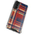 Red and Blue Plaid Galaxy S22 Clear Case