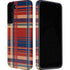 Red and Blue Plaid Galaxy S22 Plus Pro Case