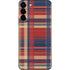 Red and Blue Plaid Galaxy S22 Plus Skin