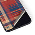 Red and Blue Plaid Galaxy S22 Plus Skin