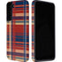 Red and Blue Plaid Galaxy S22 Pro Case