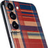 Red and Blue Plaid Galaxy S22 Skin