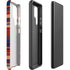 Red and Blue Plaid Galaxy S22 Ultra Pro Case