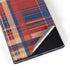 Red and Blue Plaid Galaxy S22 Ultra Skin