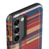 Red and Blue Plaid Galaxy S23 Plus Pro Case