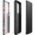 Red and Blue Plaid Galaxy S23 Plus Pro Case
