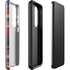 Red and Blue Plaid Galaxy S23 Pro Case