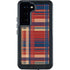Red and Blue Plaid Galaxy S23 Waterproof Case