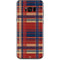 Red and Blue Plaid Galaxy S8 Skin