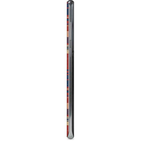 Red and Blue Plaid Galaxy S8 Skin