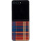Red and Blue Plaid Galaxy Z Flip5 5G Skin