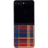 Red and Blue Plaid Galaxy Z Flip5 5G Skin