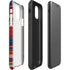 Red and Blue Plaid iPhone 11 Pro Max Impact Case