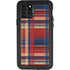 Red and Blue Plaid iPhone 11 Pro Waterproof Case