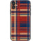 Red and Blue Plaid iPhone 11 Skin