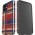 Red and Blue Plaid iPhone 12 Impact Case