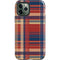 Red and Blue Plaid iPhone 12 Pro Max Impact Case
