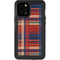 Red and Blue Plaid iPhone 12 Pro Max Waterproof Case