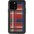 Red and Blue Plaid iPhone 12 Pro Waterproof Case