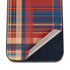 Red and Blue Plaid iPhone 12 Skin