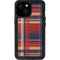 Red and Blue Plaid iPhone 13 Mini Waterproof Case