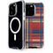 Red and Blue Plaid iPhone 14 Pro MagSafe Case