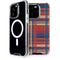 Red and Blue Plaid iPhone 15 Pro MagSafe Case