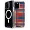 Red and Blue Plaid iPhone 15 Pro Max MagSafe Case