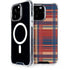Red and Blue Plaid iPhone 15 Pro Max MagSafe Case