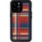 Red and Blue Plaid iPhone 14 Pro Max Waterproof Case