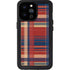 Red and Blue Plaid iPhone 14 Pro Max Waterproof Case