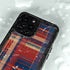 Red and Blue Plaid iPhone 14 Pro Waterproof Case