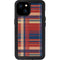 Red and Blue Plaid iPhone 15 Plus Waterproof Case
