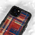 Red and Blue Plaid iPhone 15 Plus Waterproof Case