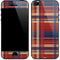 Red and Blue Plaid iPhone 5/5s/5SE Skin